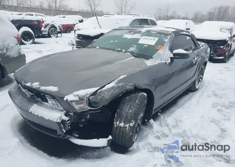 2011 Ford Mustang V6 Premium из США, поврежденный, VIN 1ZVBP8EM4B5148492